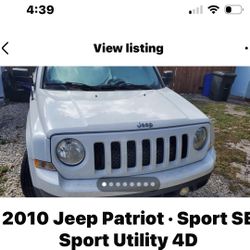 2010 Jeep Patriot