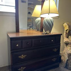 Modern Desk Furniture With Mirror 