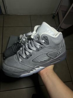 Jordan 5 wolf grey