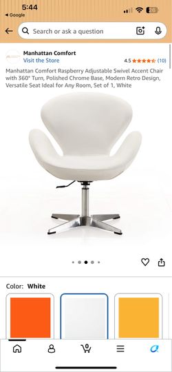 White chair