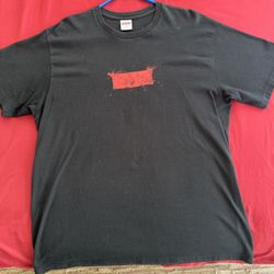 Supreme Ralph Steadman Box Logo Tee (SS22 Used Size Large Black)