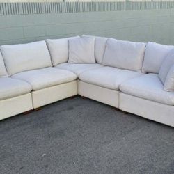 Thomasville 5pc Lowell Gray Modular Sectional 