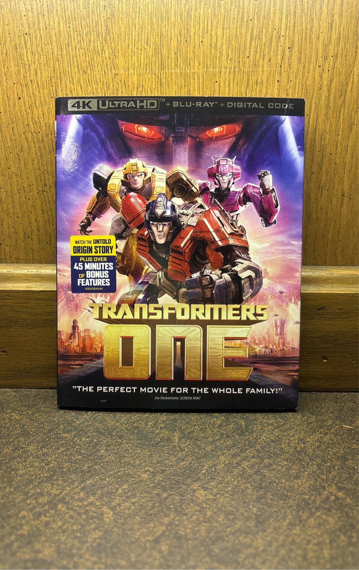 Transformers ONE on Blu-ray
