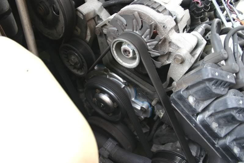 Waterpump alternator replacements etc