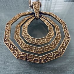 Vintage Crown Trifari Necklace (Signed)