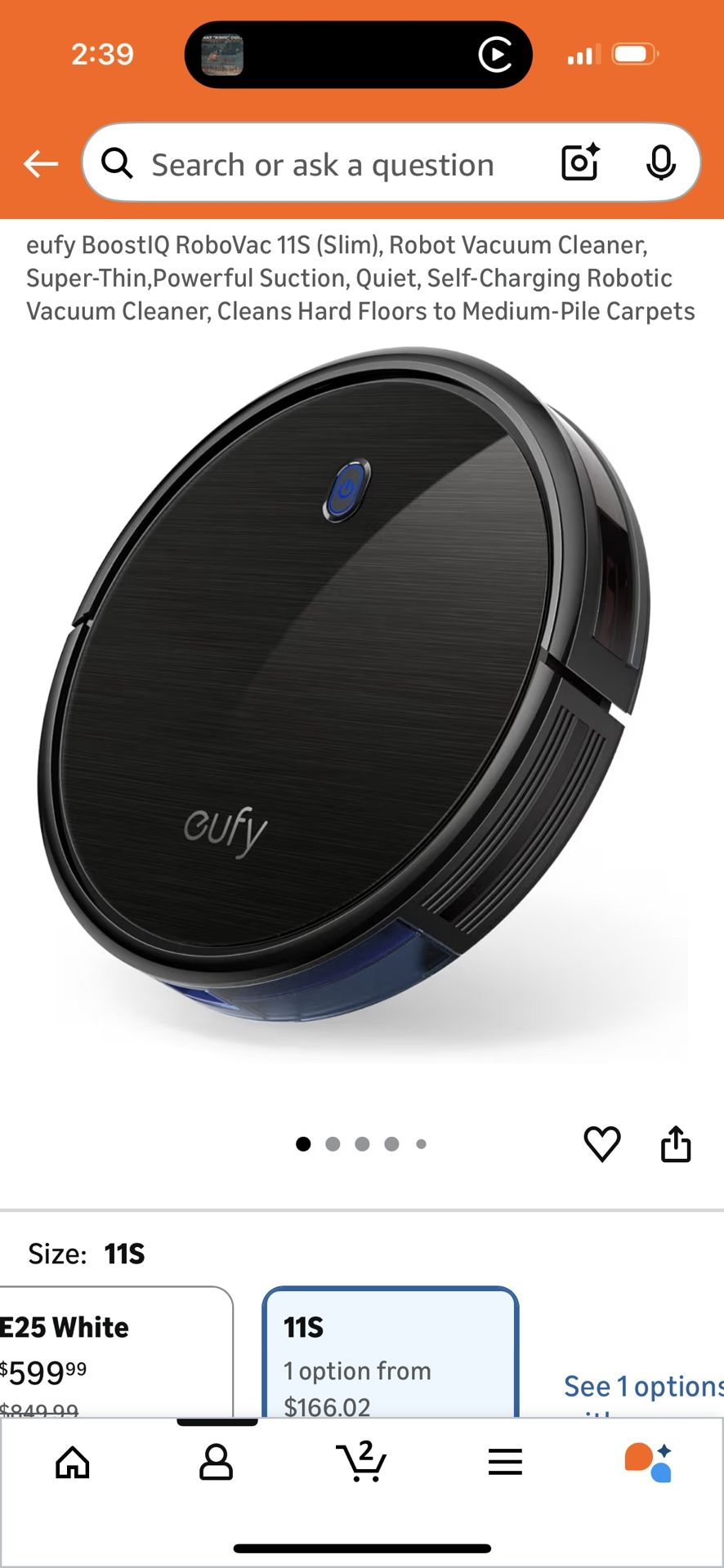 Robot Vacuum Cleaner