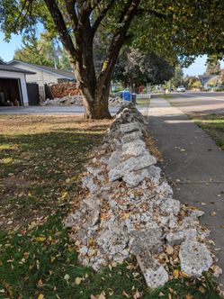 Free clean broken concrete.