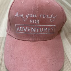 NWT Suede Adventure Adjustable Baseball Hat