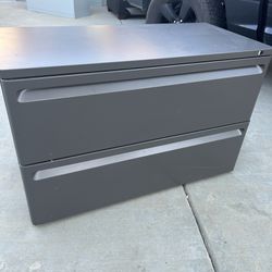 2 Drawer Legal Filing Cabinet Gray