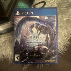 Monster Hunter Iceborne Master Edition PS4 Disc