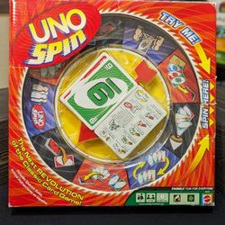 Uno Spin Board Game - $5