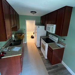 Kitchen Cabinets With Appliances 