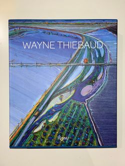 Wayne Thiebaud published by Rizzoli New York 2015 (Book w/ slicase)