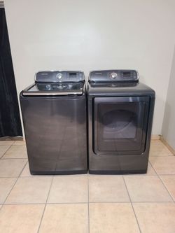 Samsung Washer and Electric Dryer Set