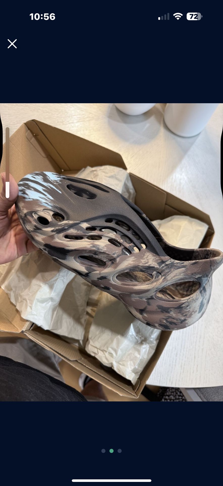 Adidas Yeezy Foam RNR MX Cinder