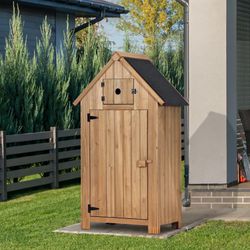 Outdoor Water Resistant Tool Shed About 54” Tall