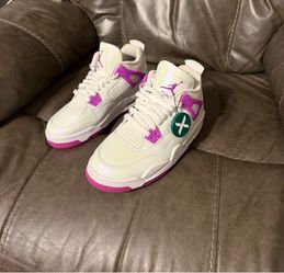Jordan 4 Retro Hyper Violet (GS)