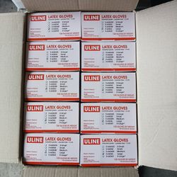 ULINE LATEX GLOVES 