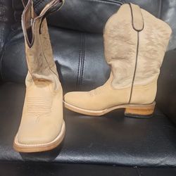 White Diamond Womens 8.5 Cowboy Boots