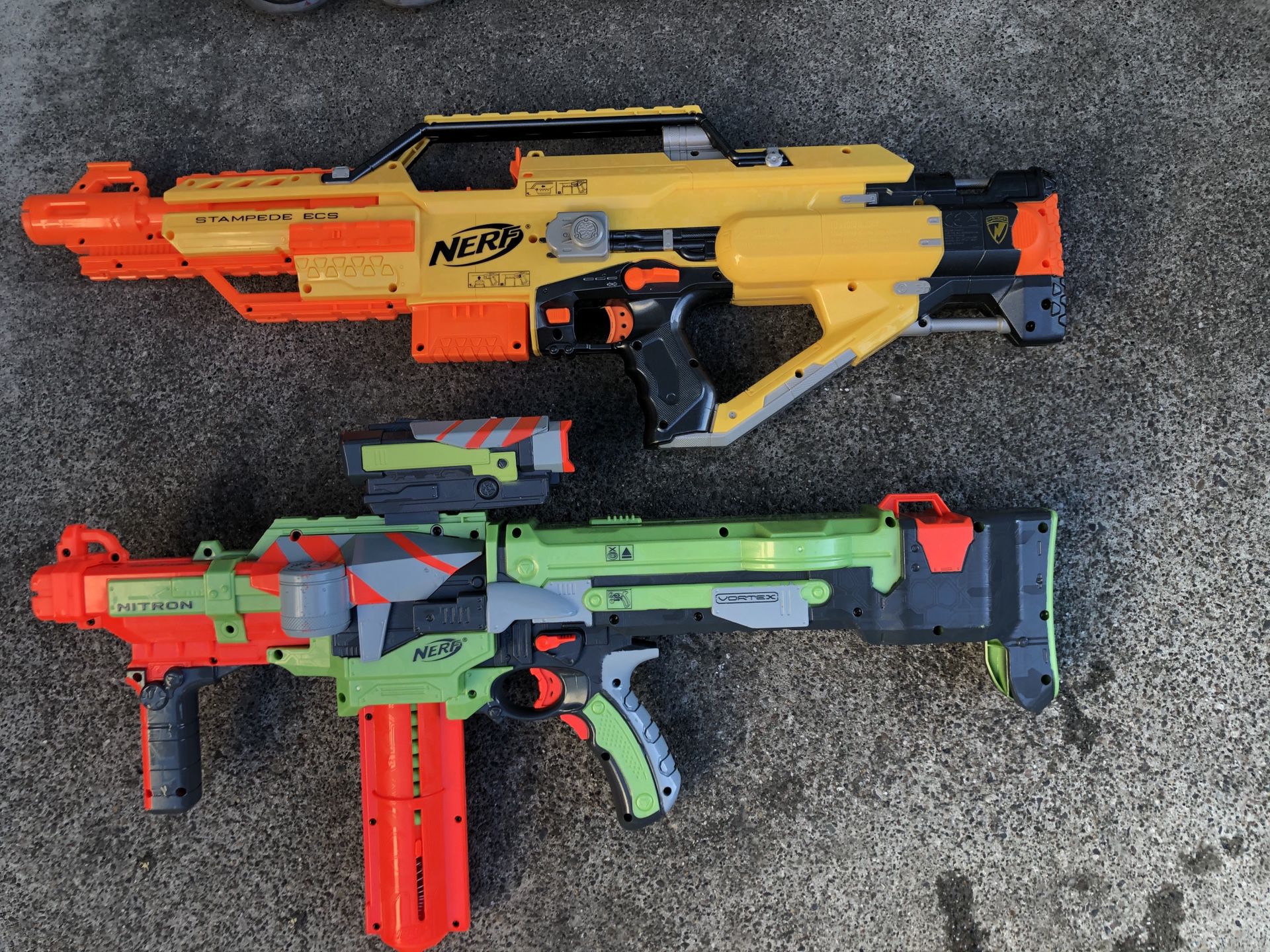 Nerf with ammo