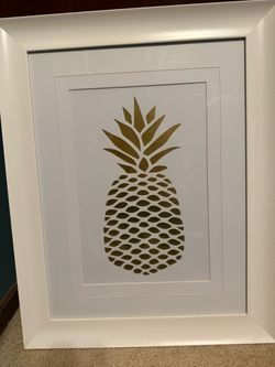 Pineapple picture frame