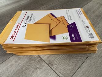 Clasp Envelopes - 10x13 Inch 103 Peace