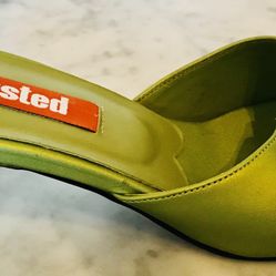 FOUR PAIR of SIZE 7.5M MULE SANDALS ..... CONDITION is "NEW" and "LIKE NEW" ..... EACH PAIR for $20.00