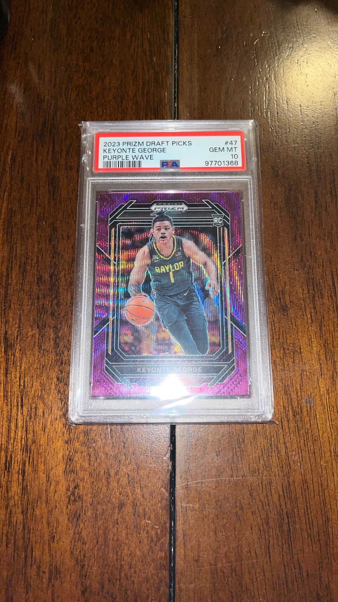 Keynote George Purple Wave PSA 10