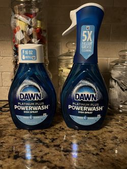set of dawn platinum dish detergent spray with refill•16oz•all for $10