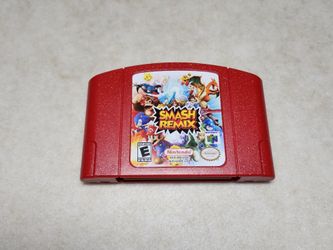 Smash Remix Version 2.0.1 Nintendo 64 N64 NEWEST VERSION (expansion Pak required)