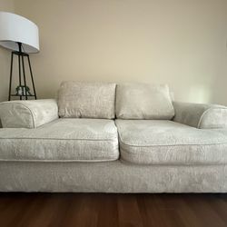 Oversized loveseat sofa