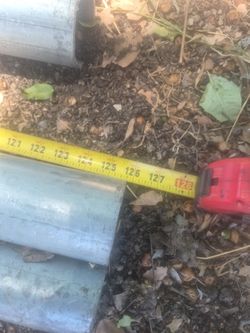 2 7/8 o d Schedule 40 Galvanized Pipes $20each