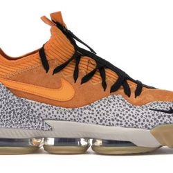 Lebron 16 Nike Safari Atmos Size 11 Worn Once No Flaws