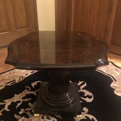 Side Pedestal Table