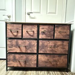 8 Drawer Dresser- Industrial /Rustic