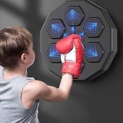 New Intelligent Boxing Machine with 6 Lights and Bluetooth Sensor Home Training Stress Relief,
