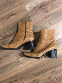 Leather boots Clarks 8.5
