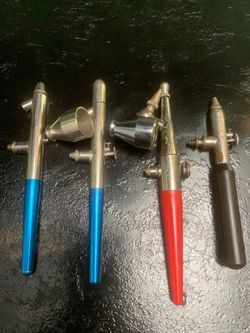 Vintage Airbrush Lot of 4