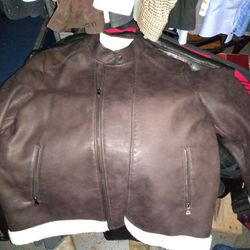 INC. Brand Men's Faux Leather Jacket