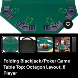 Portable Poker Table Top