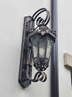 Gothic Wall Lantern Sconce