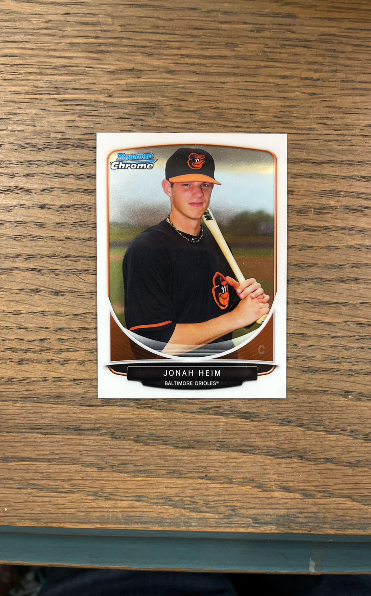 Bowman Chrome Jonah Heim Rookie Card