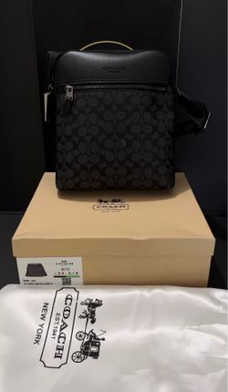 Coach Signature Crossbody Bag Black