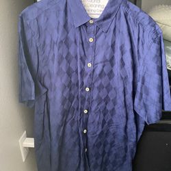 Tommy Bahamas Size Large Shirt Button Up Men’s