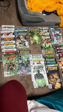 DC Green Lantern Corps Comic Book Lot