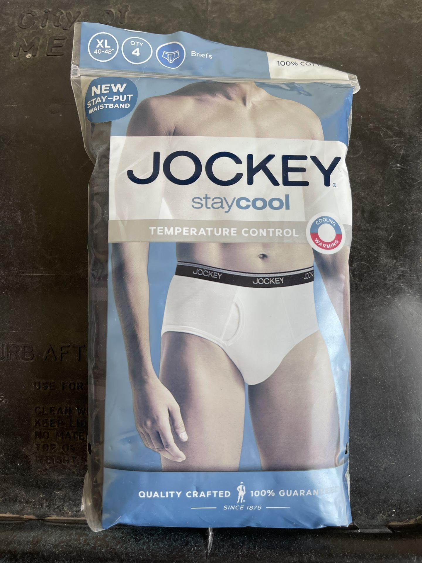 Jockey Stay Cool Briefs, XL 40 To 42 Inches