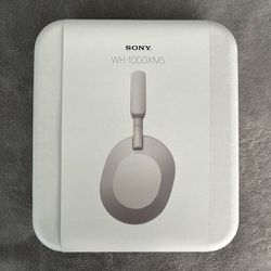 Sony WH-1000XM5 Wireless Noise Canceling Headphones - Silver 