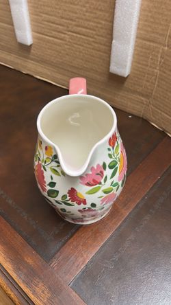 SPODE EMMA’S GARLAND 7 1/4 “  WATER PITCHER.