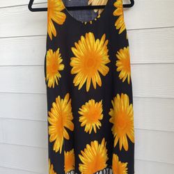 IN GEAR FASHIONS KOKO KNOT Womens Beach Dress Sleveless Floral