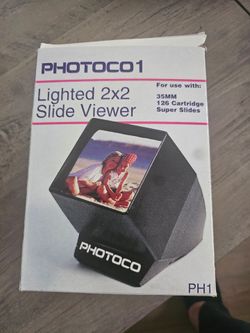 PHOTOCO PH1 LIGHTED 2×2 SLIDE VIEWER